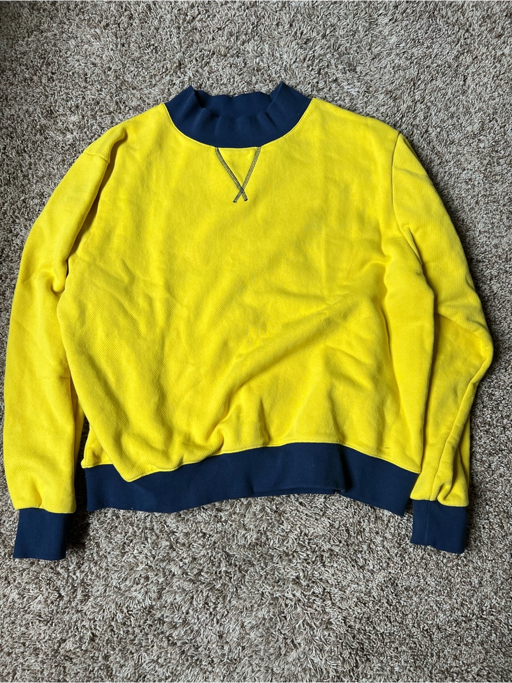Parke back to school collection Yellow and navy size l/xl